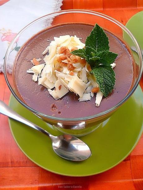 Natillas de chocolate