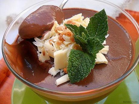 Natillas de chocolate