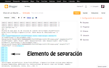 HTML fácil y para todos IV: Elementos de los párrafos.