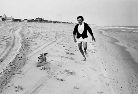 Kurt Vonnegut en la playa