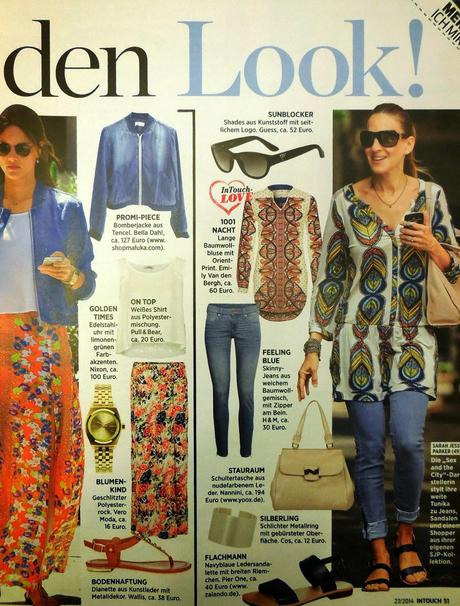 Mirando revistas...