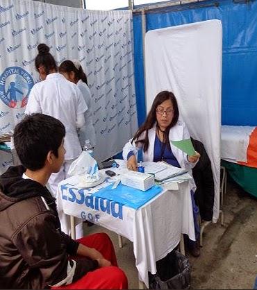 IMPORTANTE PRESENCIA DEL HOSPITAL PERÚ EN CAÑETE…