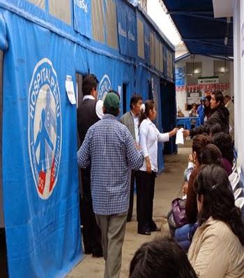 IMPORTANTE PRESENCIA DEL HOSPITAL PERÚ EN CAÑETE…