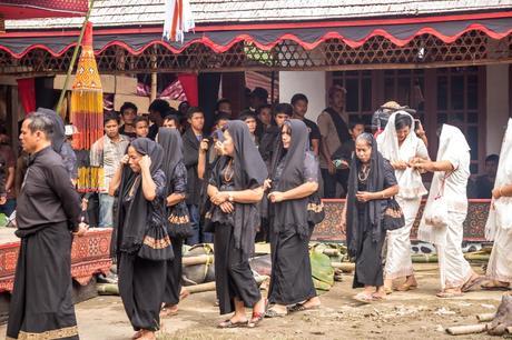 De luto, funeral Tana Toraja