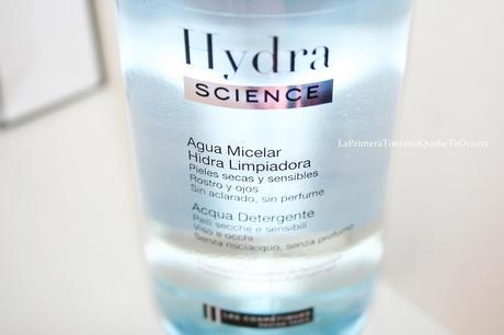 Agua micelar Hydra de Les Cosmetiques (Carrefour)
