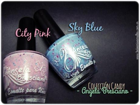 Sky Blue y City Pink · Colección Candy de Angela Bresciano