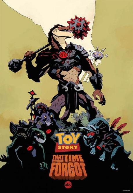 Póster de Mike Mignola para Toy Story Toy Story That Time Forgot poster Mike Mignola