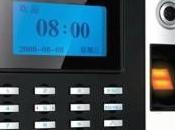 Control asistencia reloj checador huella digital