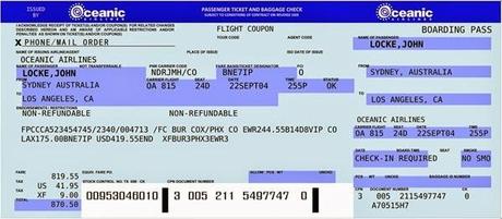 billete oceanic perdidos