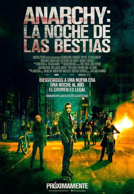 Reseña de cine: Anarchy. La noche de las bestias.