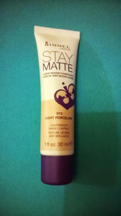 Base Rimmel London Stay Matte - Perfecta Para Pieles Muy Grasas
