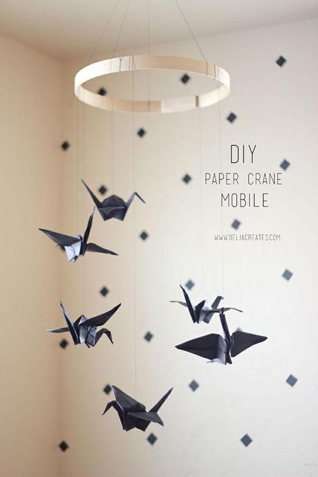 DIY : móviles para las habitaciones de los bebés