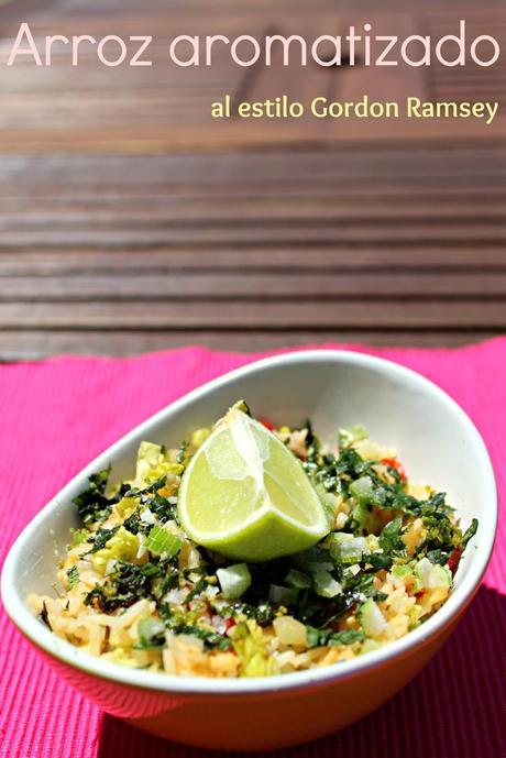 Arroz al estilo de Gordon Ramsey