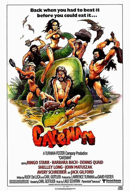 Image result for caveman poster