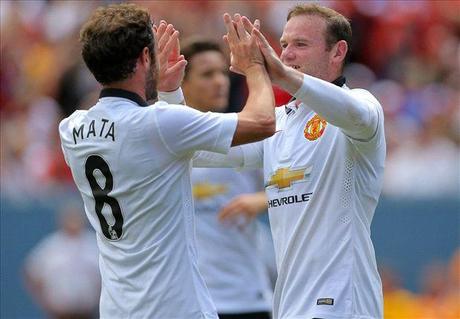 Wayne Rooney y Juan Manuel Mata marcaron los goles de la victoria de Manchester United.