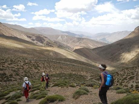 De Zawyat Oulmzi a R'bat. Ruta por el altas medio marroquí