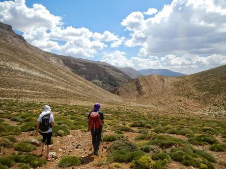 De Zawyat Oulmzi a R'bat. Ruta por el altas medio marroquí