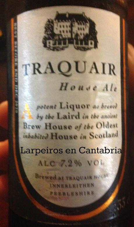 Cerveza Traquair House Ale: Interesante