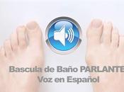 Nueva Bascula Baño PARLANTE Español