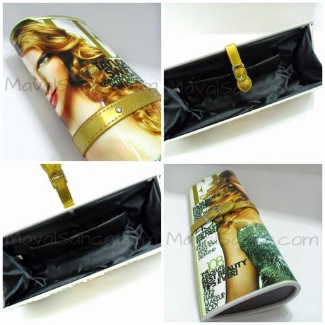 Bolso de mano revista - Magazine Clutch