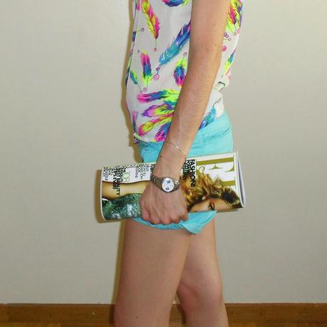 Bolso de mano revista - Magazine Clutch