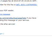 “eFax message”, nuevo correo spam está distribuyendo