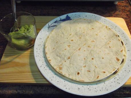 QUESADILLA DE CHAMPIÑONES