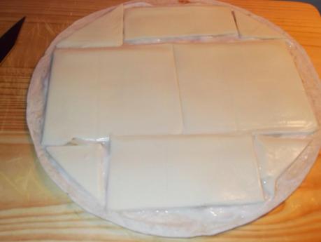 QUESADILLA DE CHAMPIÑONES