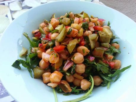 Salpicón de garbanzos