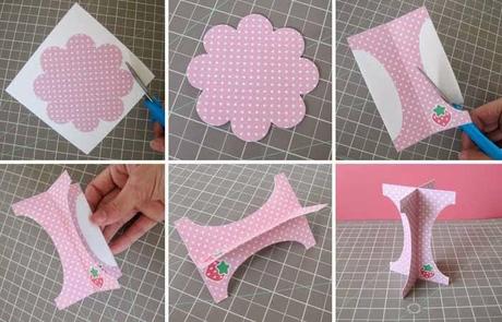 Mini soporte para Cupcake | TUTORIAL
