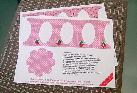 Mini soporte para Cupcake | TUTORIAL