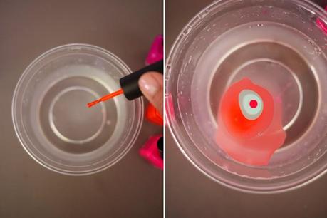 Diy | Decora vasos con esmaltes de uñas de colores