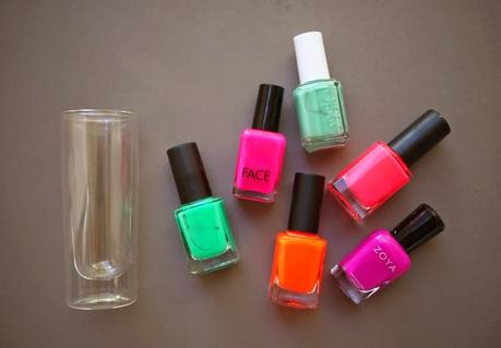 Diy | Decora vasos con esmaltes de uñas de colores