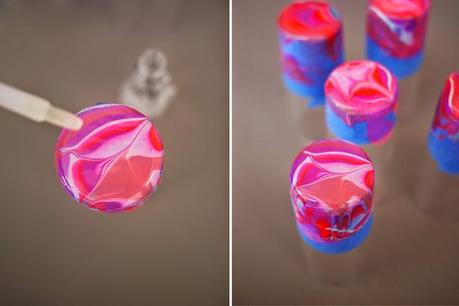 Diy | Decora vasos con esmaltes de uñas de colores