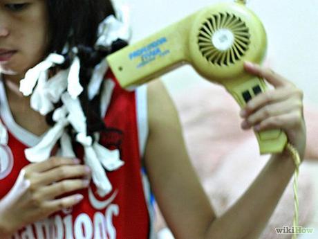 Como hacer rizos con papel higiénico