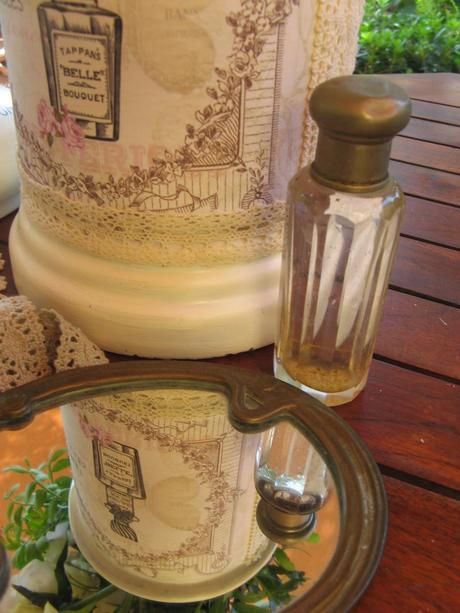 Cambiando el aspecto a un bote de cerámica