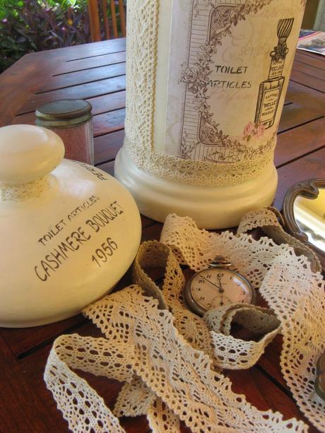 Cambiando el aspecto a un bote de cerámica