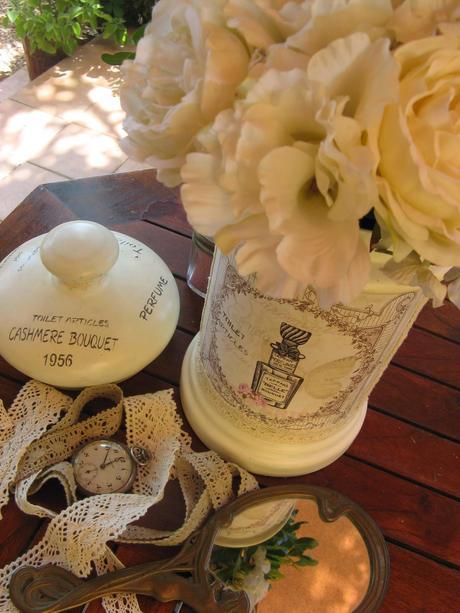 Cambiando el aspecto a un bote de cerámica