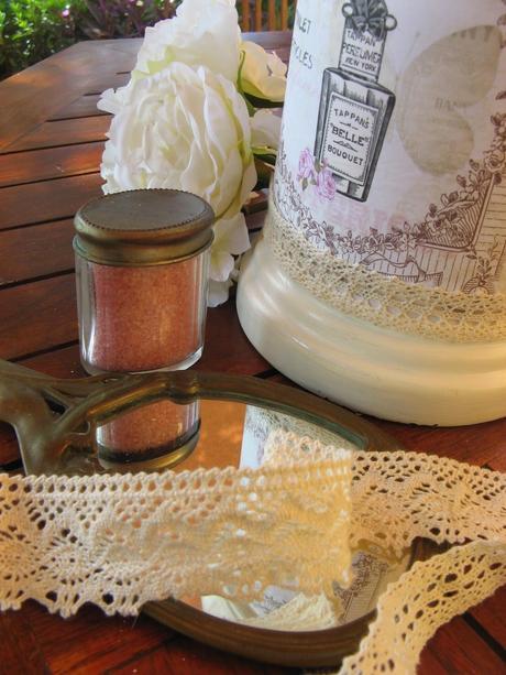 Cambiando el aspecto a un bote de cerámica