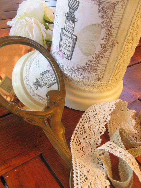 Cambiando el aspecto a un bote de cerámica