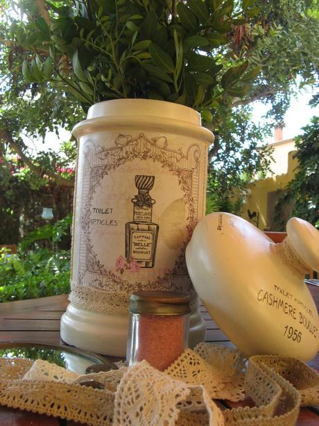 Cambiando el aspecto a un bote de cerámica