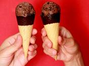 Helado chocolate