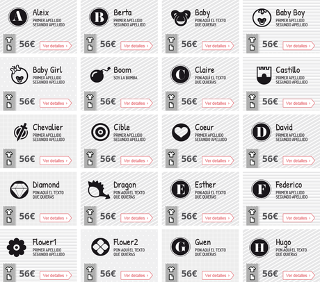 Sellos para marcar la ropa