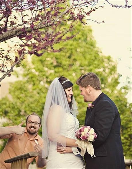 Photobombing en tu boda