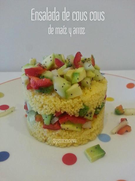 Ensalada de CousCous de Maíz y Arroz