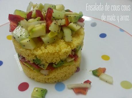 Ensalada de CousCous de Maíz y Arroz