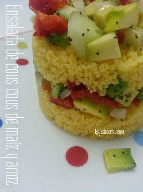 Ensalada de CousCous de Maíz y Arroz