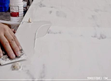 La puerta de tienda. Reparación a fondo