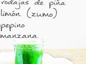 Zumo para bajar colesterol