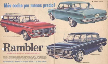 Los tres modelos de Rambler argentinos